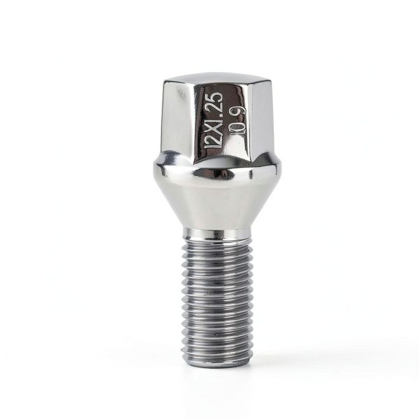 12x1.25 Wheel Lug Nuts ECCPP Chrome Hex Medium-2