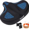 Soarify Bike Seat BLACK BLUE Ergonomic Comfortable-0