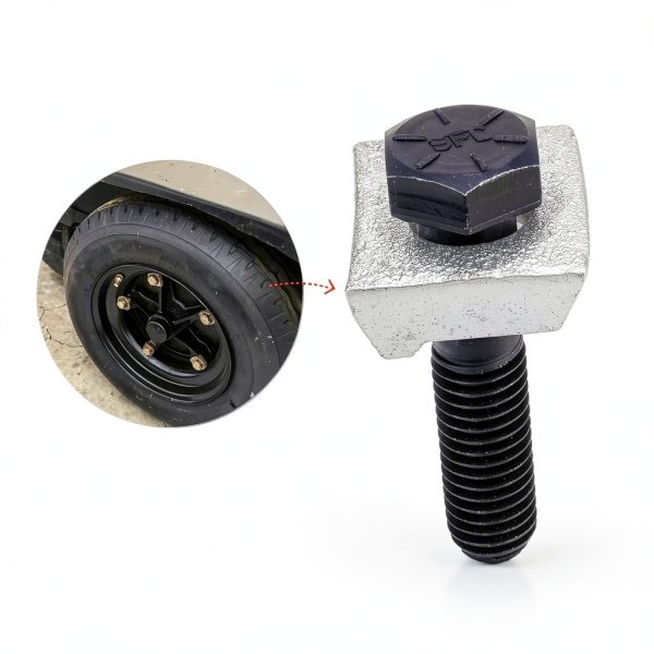 Wheel Studs SyunsXoon Hex Iron Bolt for Mobile Home-5