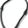 Scuba Choice Silicone Regulator Necklace Black Rubber-3