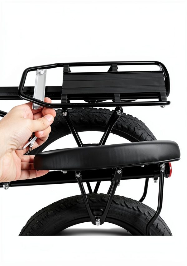 TOPCABIN Black Bicycle Saddle Foam Gel Pad-4