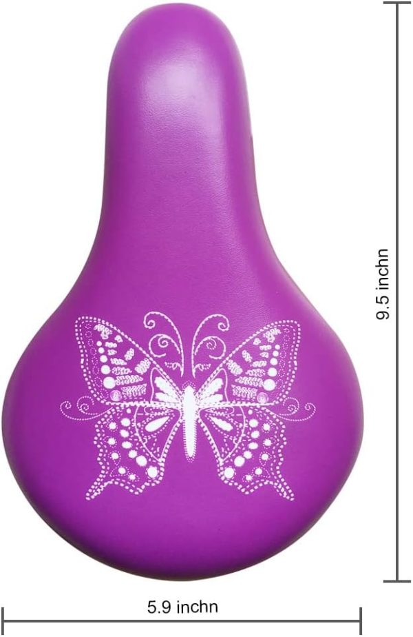 N3od3er Bike Seat for Kids Purple Foam Pad-1