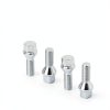12x1.25 Wheel Lug Nuts ECCPP Chrome Hex Medium-4