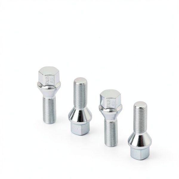 12x1.25 Wheel Lug Nuts ECCPP Chrome Hex Medium-4