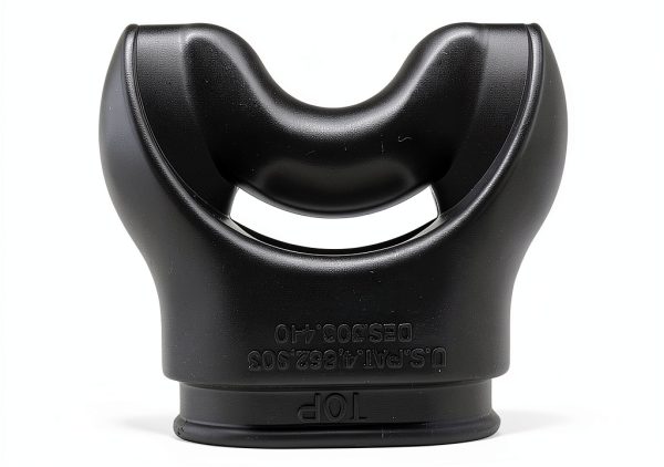 Aqualung Black Silicone Regulator Mouthpiece-0