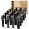 JiiinMiiin Lug Bolts 45mm Black Hex Alloy Steel-0