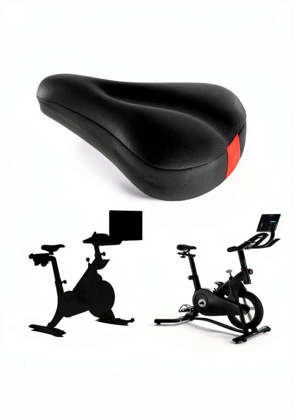 Bike Seat Cover Black Memory Foam PeloFamily-5