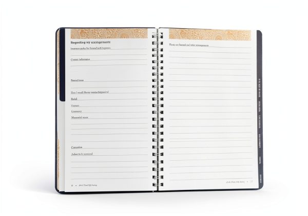 Peter Pauper Press Planner Indexed Hardcover-3
