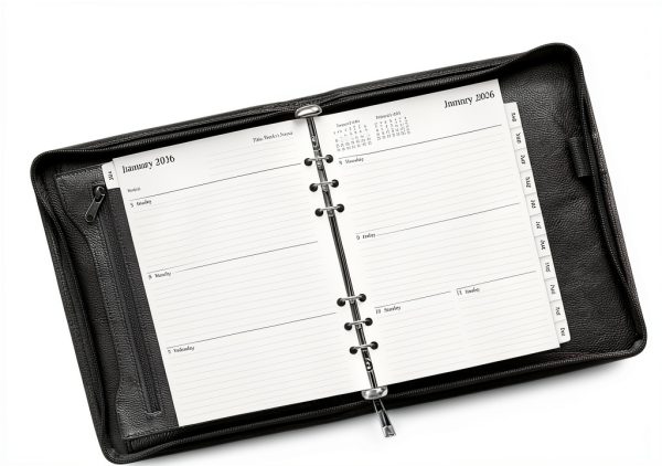 newestor A5 Planner Refills Leather Paper-1
