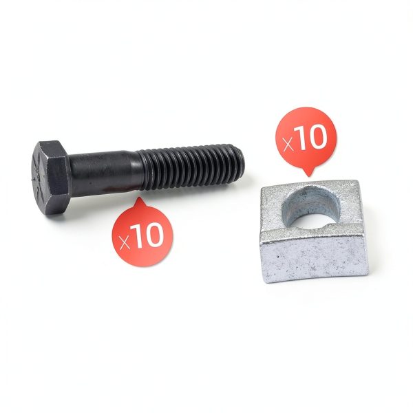 Wheel Studs SyunsXoon Hex Iron Bolt for Mobile Home-4