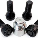 Cheriezing Carbon Steel Wheel Locks for BMW-0