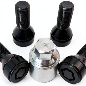 Cheriezing Carbon Steel Wheel Locks for BMW-0