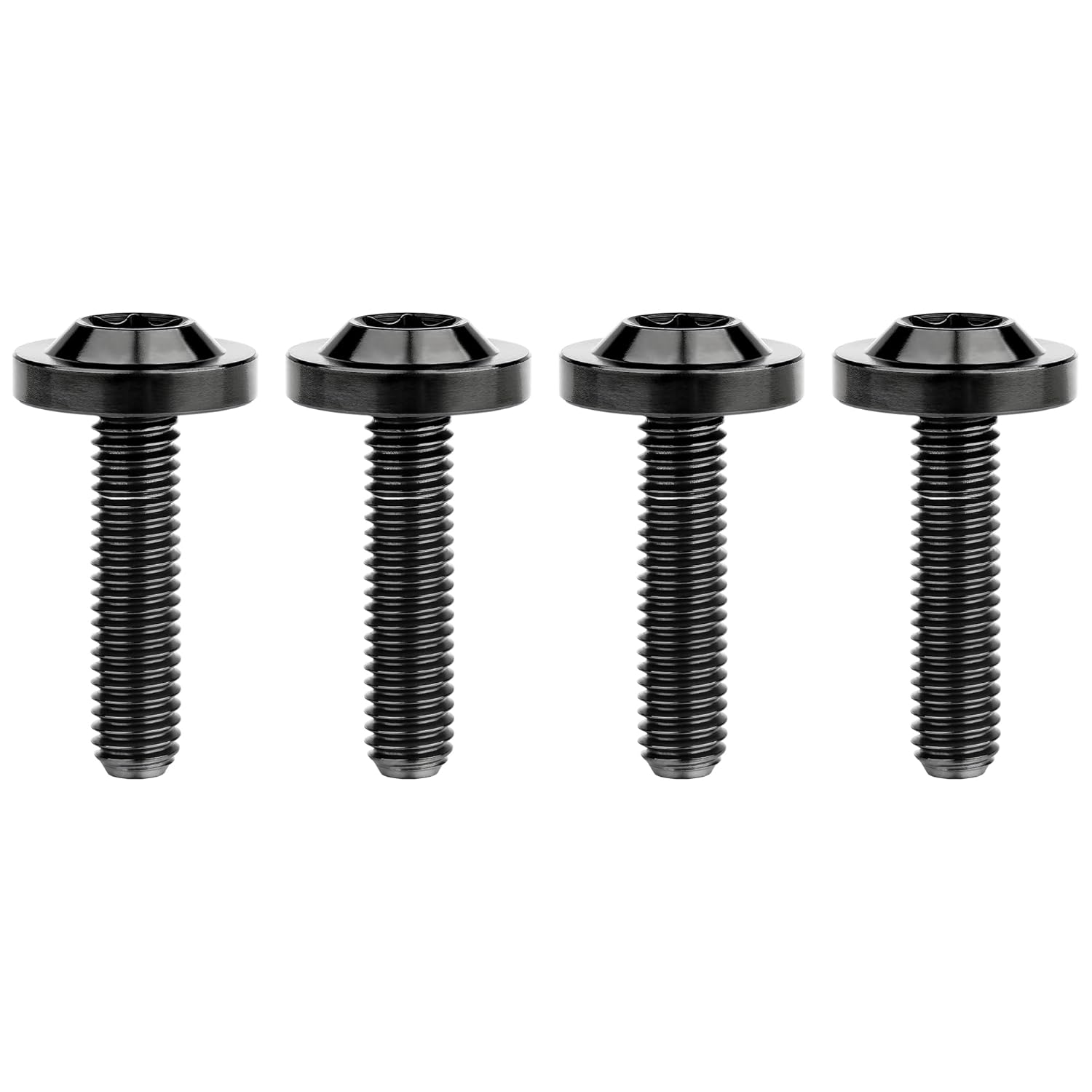 Installing M6 Titanium Wheel Bolt Wanyifa Premium Hex Fastener on a wooden workbench