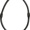 Scuba Choice Silicone Regulator Necklace Black Rubber-0