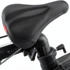 Bike Seat Cover Black Memory Foam PeloFamily-0