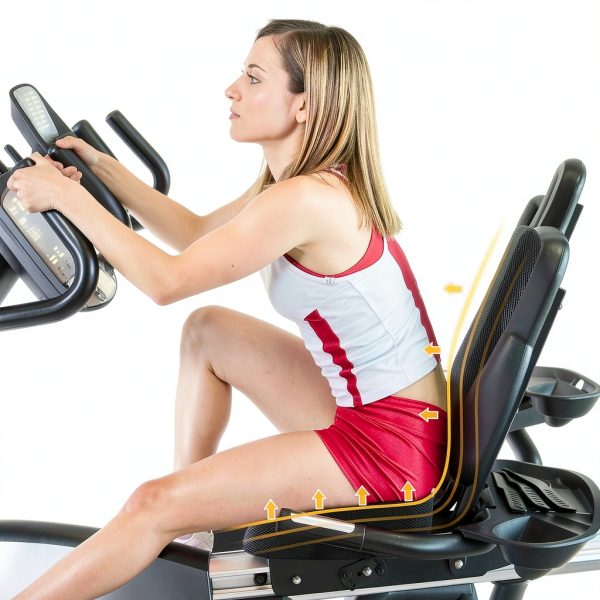 BALAPET Recumbent Bike Seat Cushion Universal Fit-3