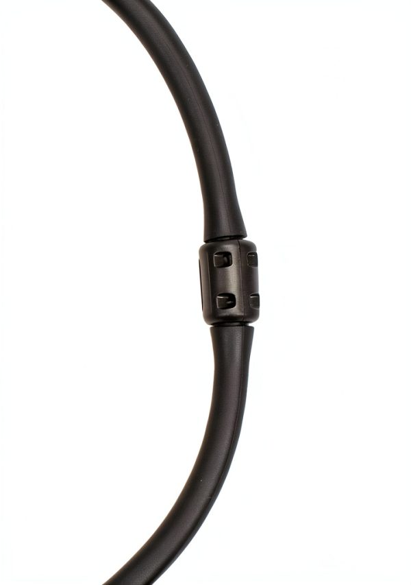 Scuba Choice Silicone Regulator Necklace Black Rubber-4