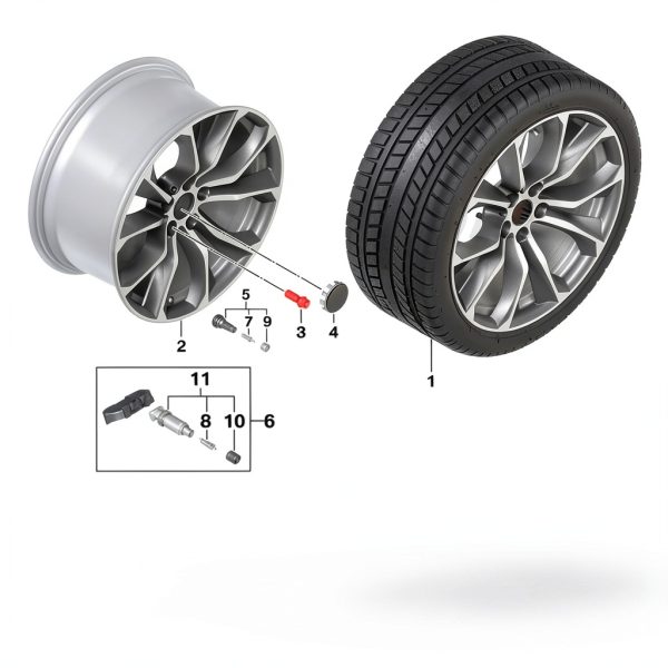 Wheel Bolt BINB ROAD Carbon Steel Hex Bolt-1