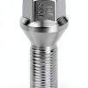 12x1.25 Wheel Lug Nuts ECCPP Chrome Hex Medium-0