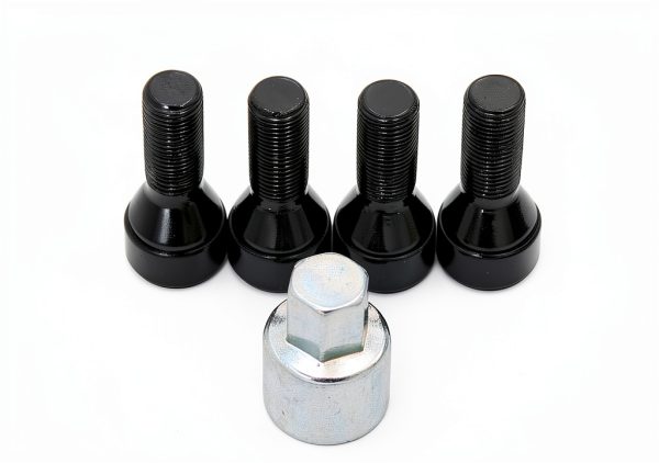 Cheriezing Carbon Steel Wheel Locks for BMW-3