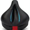 Bike Seat Cover Black Memory Foam PeloFamily-2