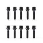 Hex Wheel Bolts 45mm Black KSP Performance-0