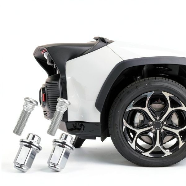 Wheel Studs YGDMD Carbon Steel Lug Nuts Set Auto-3