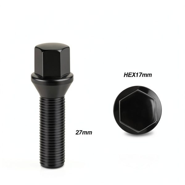 HHCSOP M14x1.5 Alloy Steel Wheel Bolts for Audi Volkswagen-2
