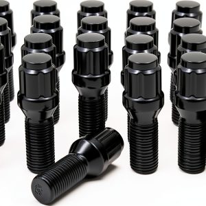 Wheel Accessories Parts Lug Bolts Spline Black-0