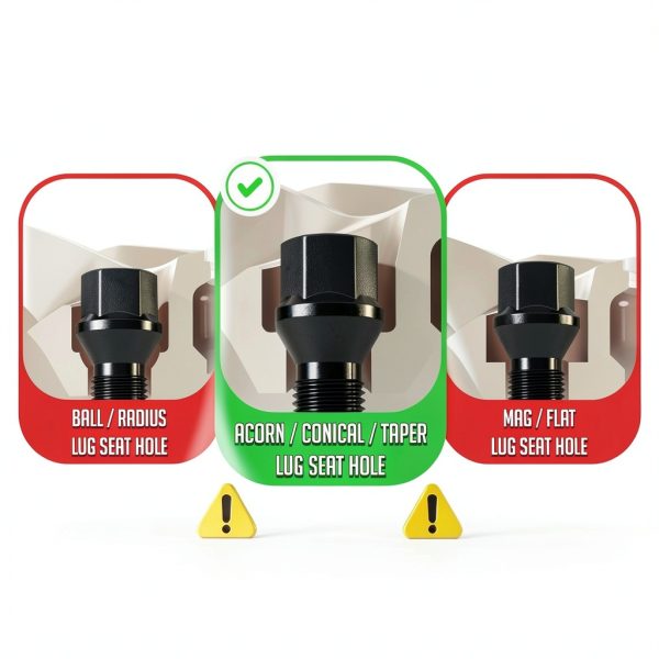 M14 x 1.5 Lug Bolt Wheel Accessories Parts Black-4