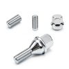 Dtomi M12x1.25 Left Hand Wheel Lug Nuts Set of 20 Steel Hex Bolts-6