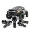 VODCACA M12x1.25 Hex Wheel Bolt - Black Iron for Jeep Cherokee, Dodge-2