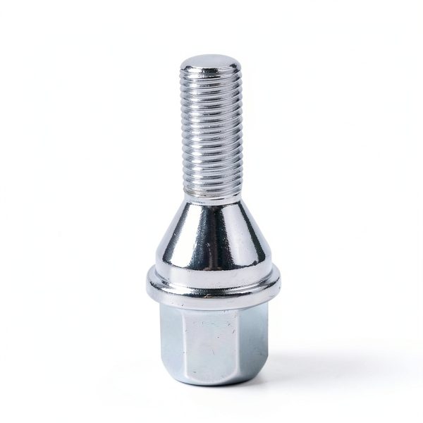 Dtomi M12x1.25 Left Hand Wheel Lug Nuts Set of 20 Steel Hex Bolts-5