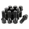 M14x1.5 Wheel Lug Bolt LUJIANI Black Oxide 28mm Shank Pack of 10-0