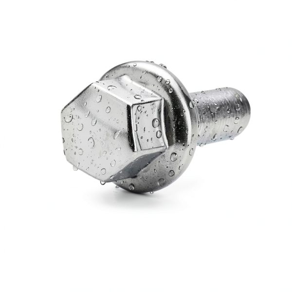 VODCACA M12x1.25 Hex Wheel Bolt Set 20pcs Silver Grade 2 Iron-1