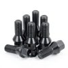 Audi Wheel Bolts dynofit 14x1.5 Black Hex Lug Set of 20-6