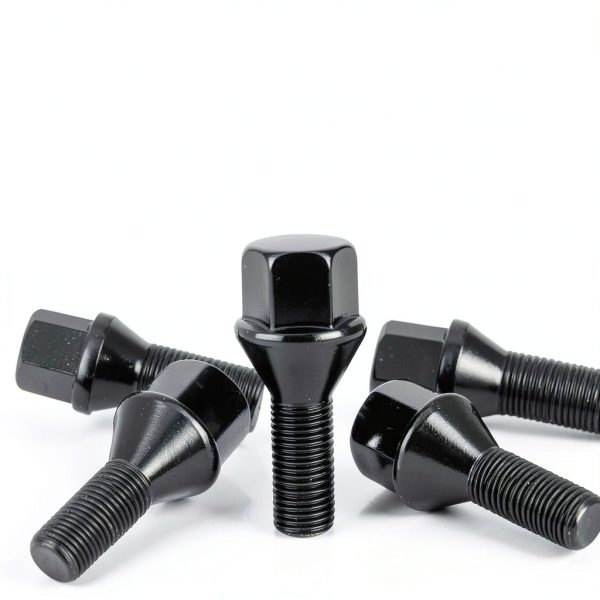 VODCACA M12x1.25 Hex Wheel Bolt - Black Iron for Jeep Cherokee, Dodge-4
