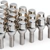 19mm Hex Chrome Wheel Bolt for Jeep Cherokee 2023 Heavy Duty-0