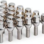 19mm Hex Chrome Wheel Bolt for Jeep Cherokee 2023 Heavy Duty-0