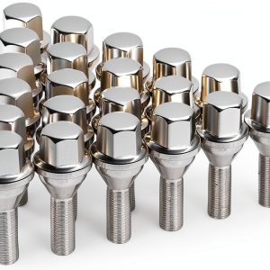 19mm Hex Chrome Wheel Bolt for Jeep Cherokee 2023 Heavy Duty-0
