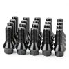Audi Wheel Bolts dynofit 14x1.5 Black Hex Lug Set of 20-0
