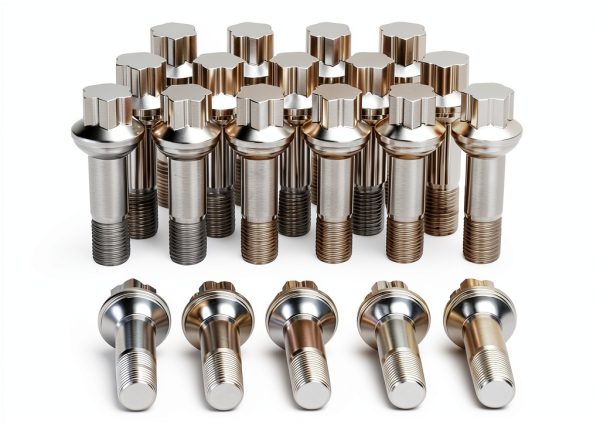 Wheel Bolt 17mm Hex Chrome Alloy Steel 20pcs SUCOSO for Mercedes-0