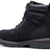 Wolverine Women's Floorhand Steel Toe 6in Waterproof Work Boot Black-2