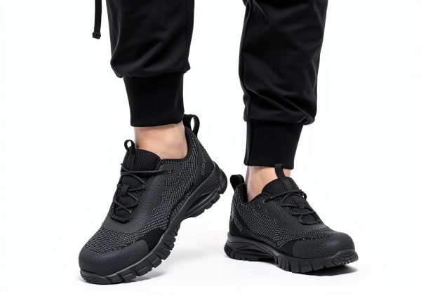 ulogu Steel Toe Shoes for Men Women Waterproof Comfy Non Slip Safety Work Sneakers-5