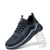 Tinefiy Steel Toe Shoes for Women Work Sneakers Lightweight Comfortable Safety Toe Slip On Puncture Proof Footwear Indestructible Shoe-4