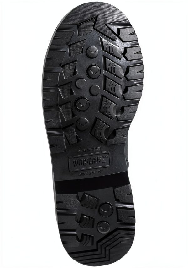 Wolverine Women's Floorhand Steel Toe 6in Waterproof Work Boot Black-3