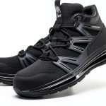 SYLPHID Men Steel Toe Sneakers Women Safety Shoes High Top Air Cushion-0