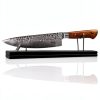 Jikko Damascus Edition VG-10 Chef Knife 8.5" Mahogany Handle-4