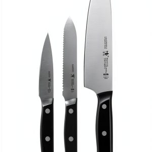 HENCKELS Solution Razor-Sharp 3-pc Starter Knife Set, German Engineered Informed by 100+ Years of Mastery-0